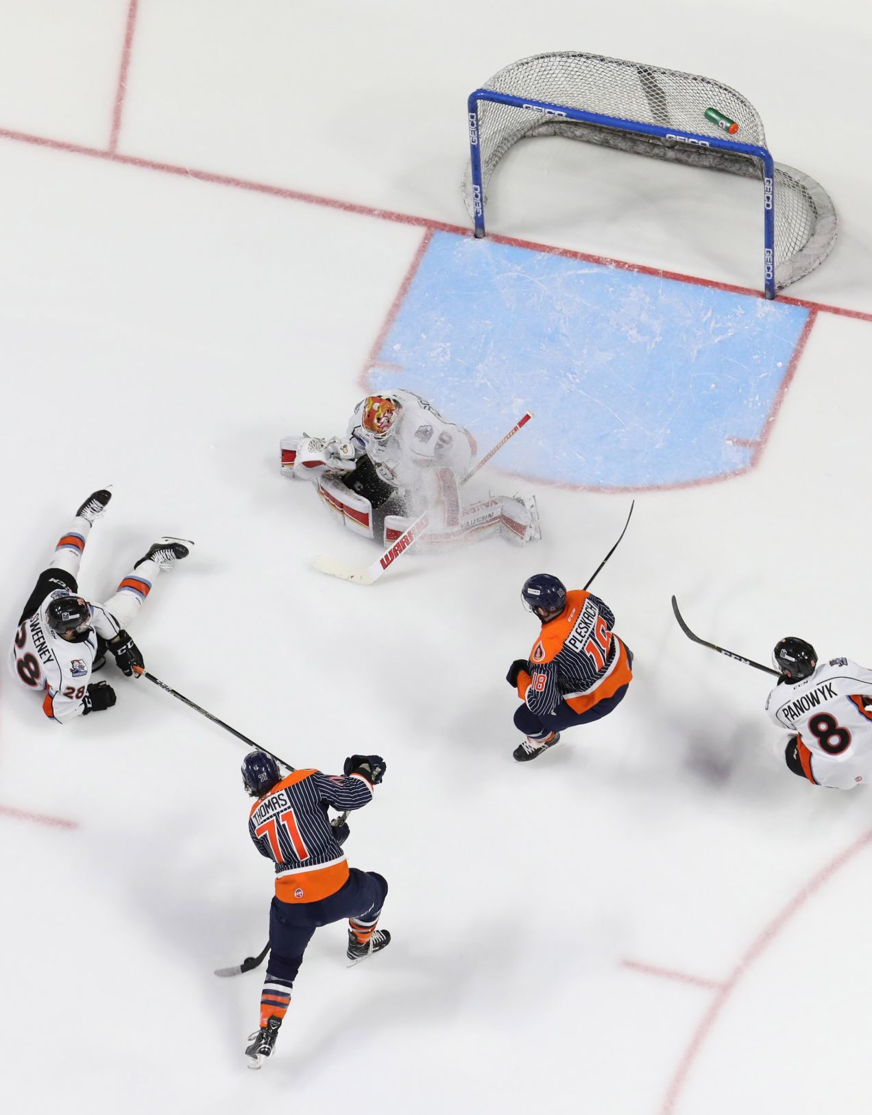 Oilers hit the ice